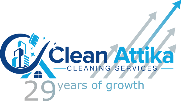29 years of growth clean Attika logo